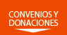 Convenios y donaciones